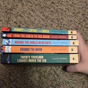 Jules Verne Book Collection